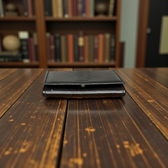 Dunhill Leather Coin Holder | Luxury Accessory | $150+ Retail - Picture 2 of 9